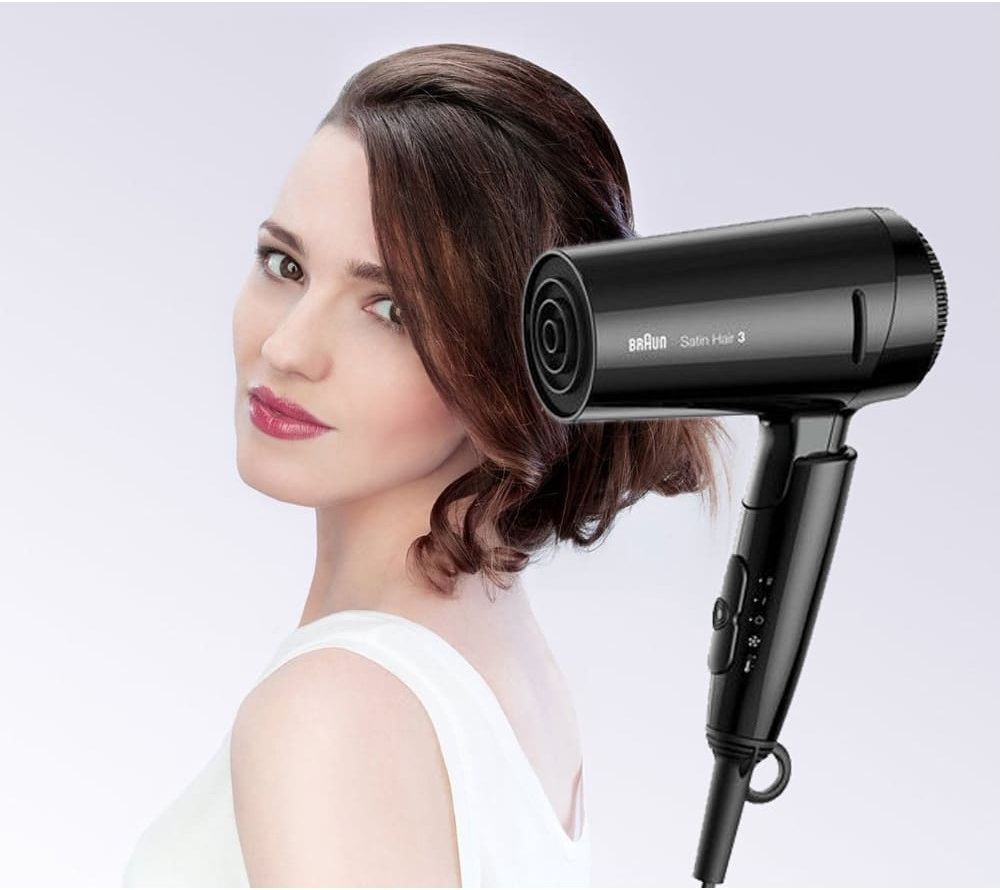 Фен Braun BRHD350E 1600Вт черный