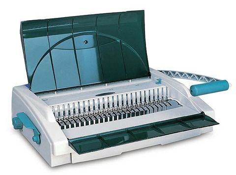 Переплетчик Gladwork CB-25D A4/перф.25л.сшив/макс.500л./пластик.пруж.-51мм)