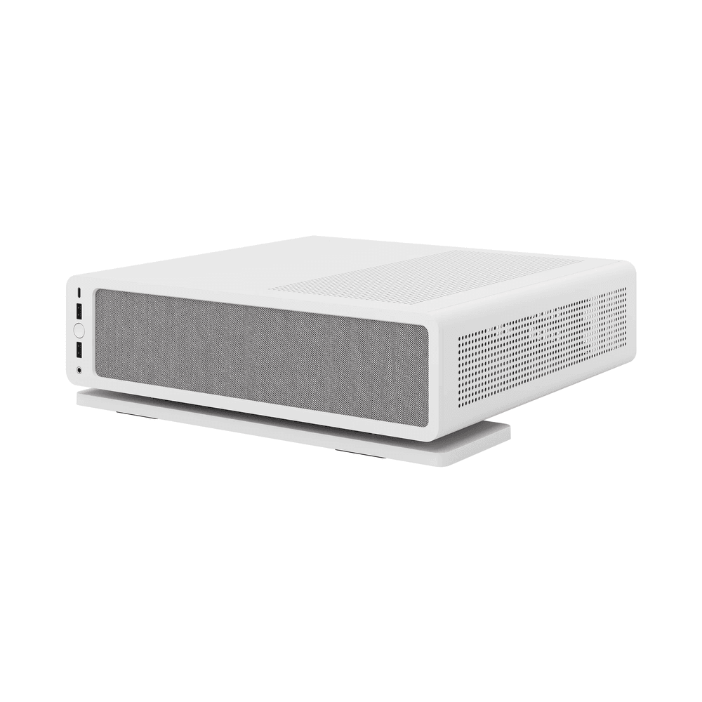 Корпус ПК без блока питания/ Case Fractal Design Ridge, 2x140mm, 2xUSB-A 3.2 + 1xUSB 3.2 Type-C, SFX PSU Support, mITX White