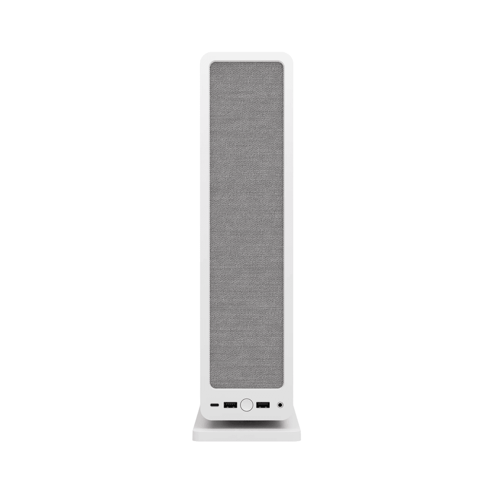 Корпус ПК без блока питания/ Case Fractal Design Ridge, 2x140mm, 2xUSB-A 3.2 + 1xUSB 3.2 Type-C, SFX PSU Support, mITX White
