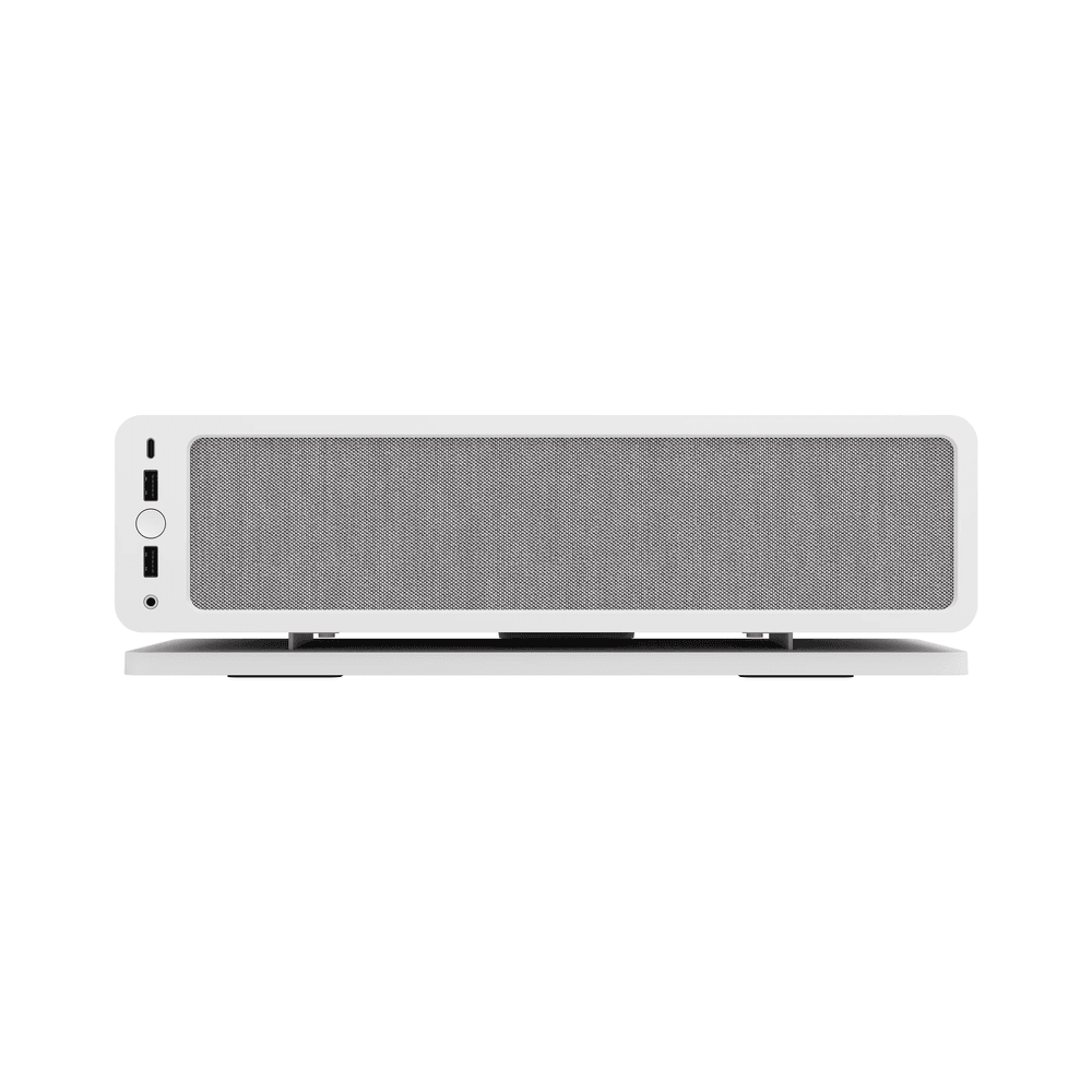 Корпус ПК без блока питания/ Case Fractal Design Ridge, 2x140mm, 2xUSB-A 3.2 + 1xUSB 3.2 Type-C, SFX PSU Support, mITX White