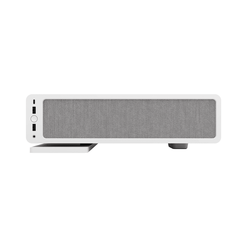 Корпус ПК без блока питания/ Case Fractal Design Ridge, 2x140mm, 2xUSB-A 3.2 + 1xUSB 3.2 Type-C, SFX PSU Support, mITX White