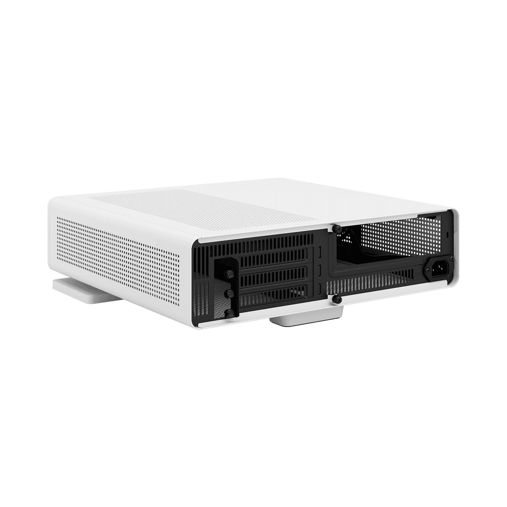 Корпус ПК без блока питания/ Case Fractal Design Ridge, 2x140mm, 2xUSB-A 3.2 + 1xUSB 3.2 Type-C, SFX PSU Support, mITX White