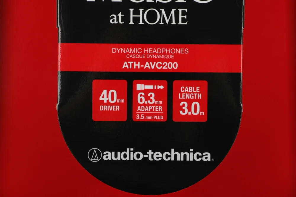 Наушники накладные Audio-Technica ATH-AVC200 3м черный проводные оголовье (15118391)