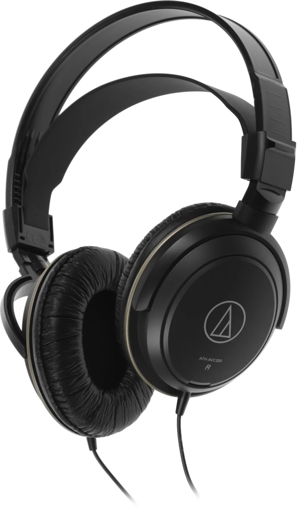 Наушники накладные Audio-Technica ATH-AVC200 3м черный проводные оголовье (15118391)