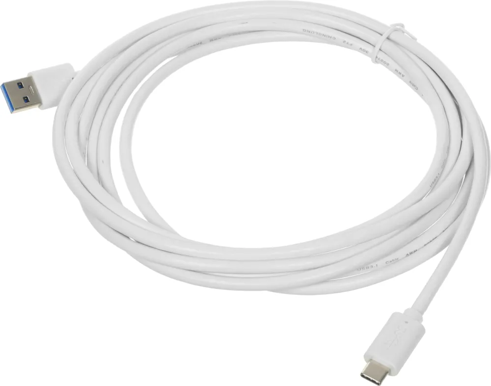 Кабель Buro BHP USB-TPC-3W USB (m)-USB Type-C (m) 3м белый