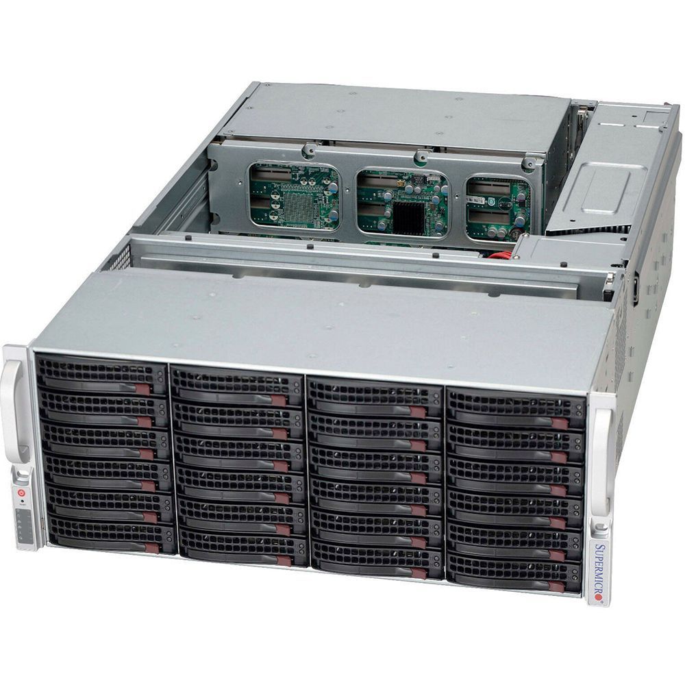 Корпус SuperMicro CSE-847E26-RJBOD1 4U SAS JBOD SC847 Storage W/ Redundant 1400 PWS