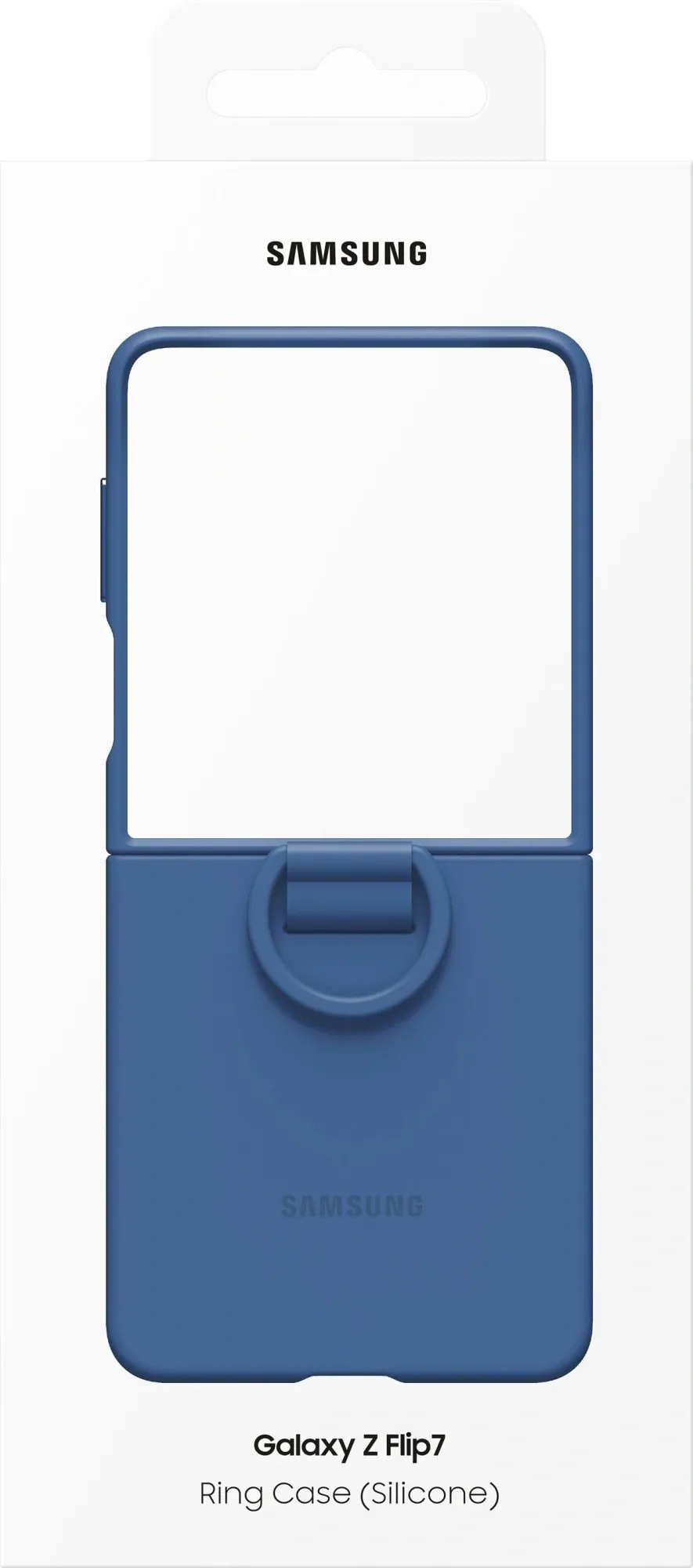 Чехол (клип-кейс) Samsung для Samsung Galaxy Z Flip7 Ring Case Z Flip7 синий (EF-PF766TNEGRU)