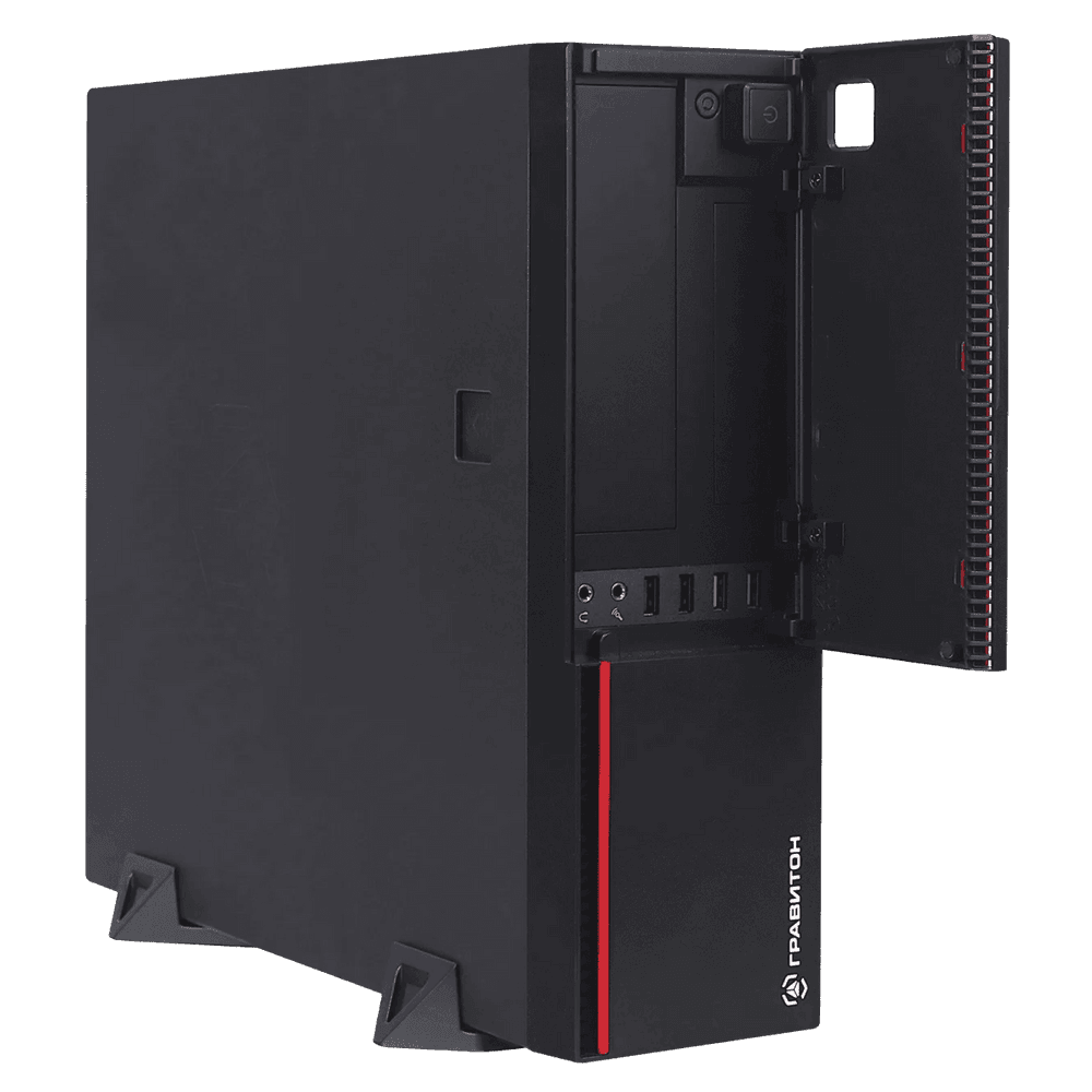 Персональный компьютер “Гравитон” Д30А RYZEN 7 5700G/2x8GB/1xSSD512GB/FP_2xUSB2.0/RJ-45POE/250W/K+M/NoOS/3YST