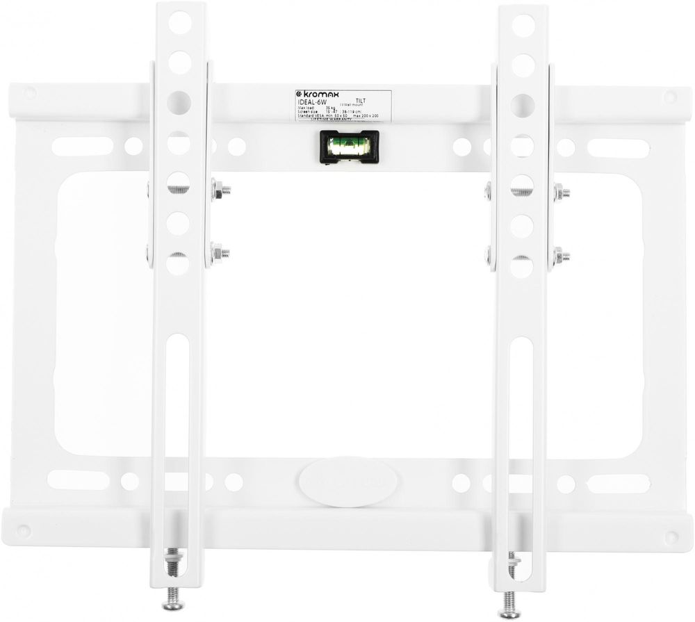Кронштейн для телевизора Kromax IDEAL-6 белый 15"-47" макс.35кг настенный наклон