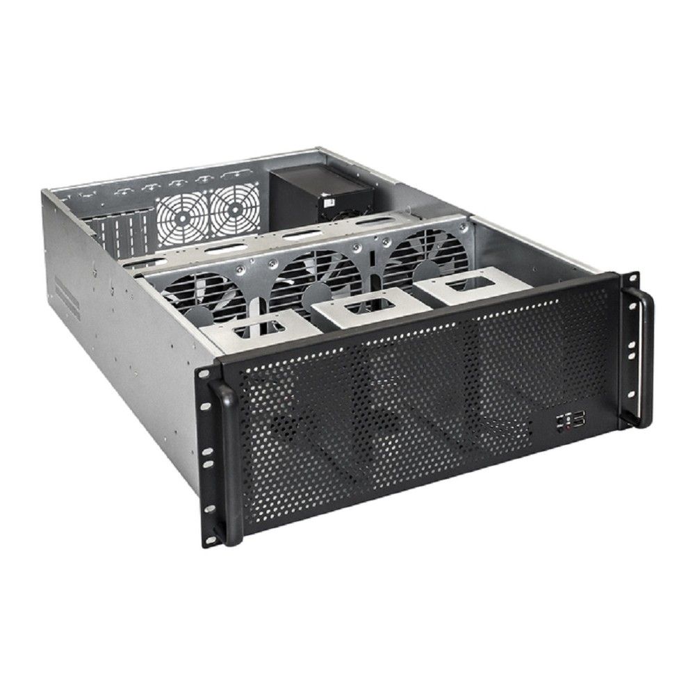 Exegate EX293578RUS Серверный корпус ExeGate Pro 4U650-18 <RM 19", высота 4U, глубина 650, БП 1100ADS, USB>