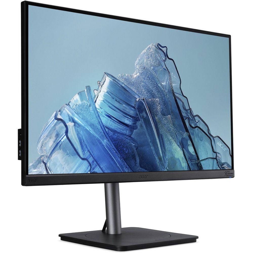 Монитор 27" ACER CB273UEbemipruzx Black (IPS, 2560x1440, 1 / 4ms, 350cd, 100Hz, 1xHDMI(2.0) + 1xDP(1.2) + 1xType-C(PD90W) + USB3.2(2Up 4down) + RJ45 + Audio out, Speakers 2Wx2, sync: FreeSync, hdr: HDR 10, hadj 165, DE: Delta E<1, Vesa: 100x100)