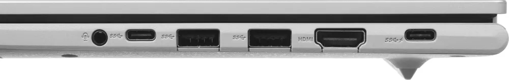 Ноутбук Asus Vivobook 15 X1504MA-BQ643 Core 3 310 16Gb SSD512Gb Intel Graphics 15.6" IPS FHD (1920x1080) без ОС silver WiFi BT Cam (90NB17I2-M01340)
