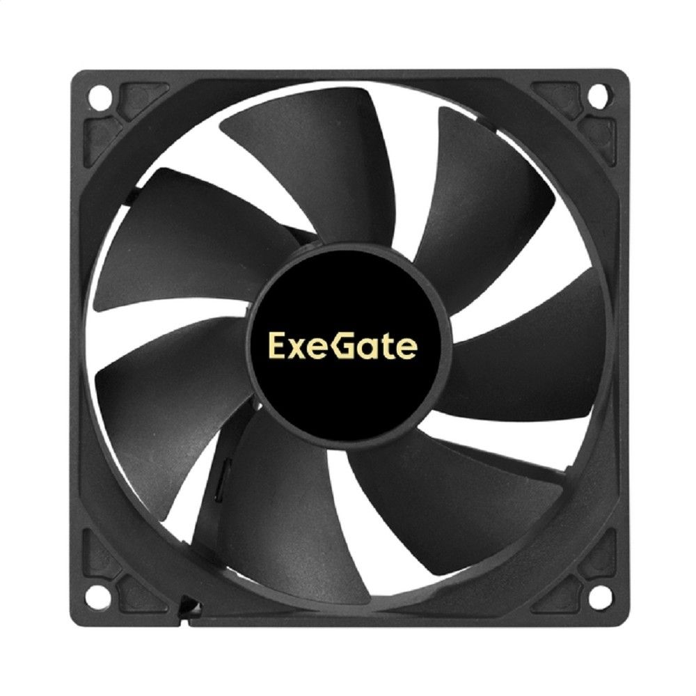 Exegate EX297087RUS Вентилятор 24В DC ExeGate EX09225B3P-24 (92x92x25 мм, 2-Ball (двойной шарикоподшипник), 3pin, 2750RMP, 35dBA)