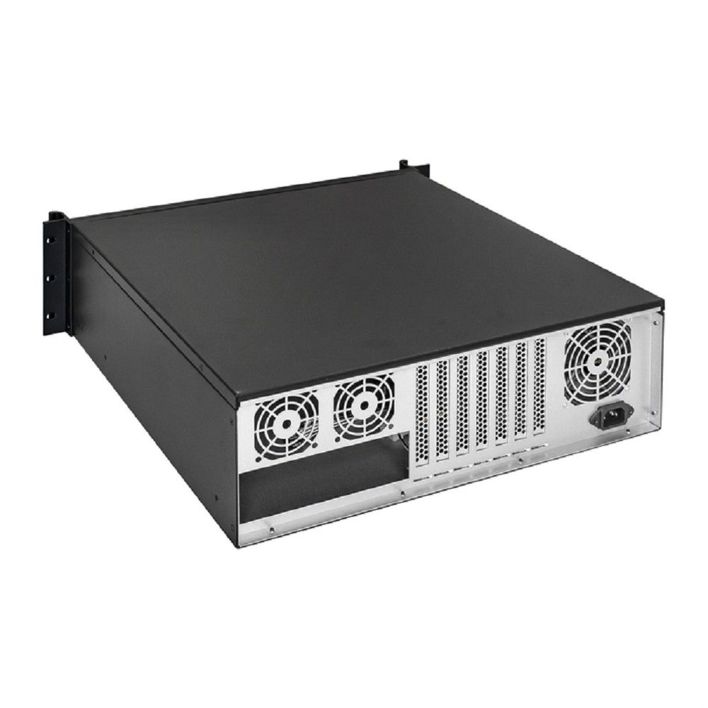 Exegate EX300023RUS Серверный корпус ExeGate Pro 3U450-08 <RM 19", высота 3U, глубина 450, БП 1200PAS, USB>