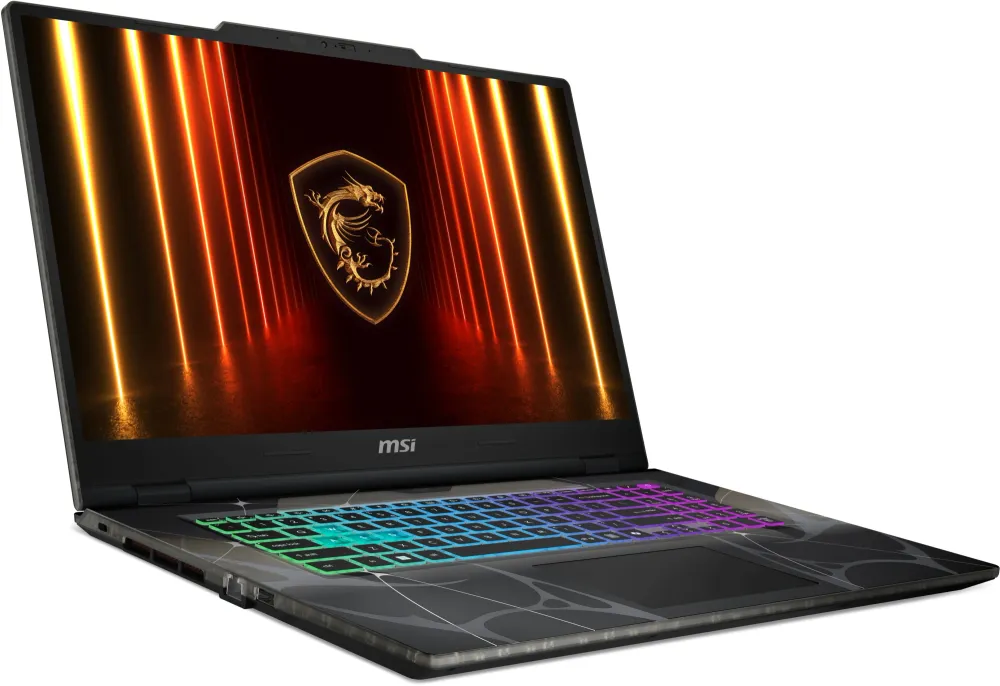 Ноутбук MSI Cyborg 17 B13WEKG-414XRU Core i5 13420H 16Gb SSD512Gb NVIDIA GeForce RTX5050 8Gb 17.3" IPS FHD (1920x1080) FreeDOS black WiFi BT Cam (9S7-17U332-414)