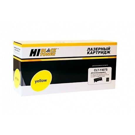 Hi-Black CLT-Y407S Картридж для  Samsung CLP320/320N/CLX-3185/3185N/FN Y с чипом