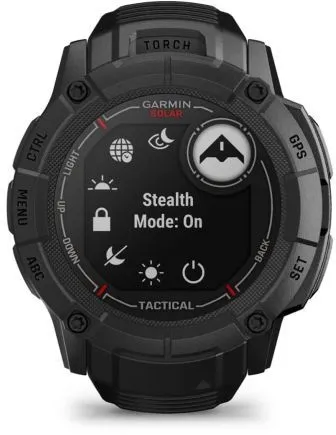 Смарт-часы Garmin Instinct 2X Solar Tactical Edition 50мм 1" MIP корп.черный рем.черный (010-02805-03)