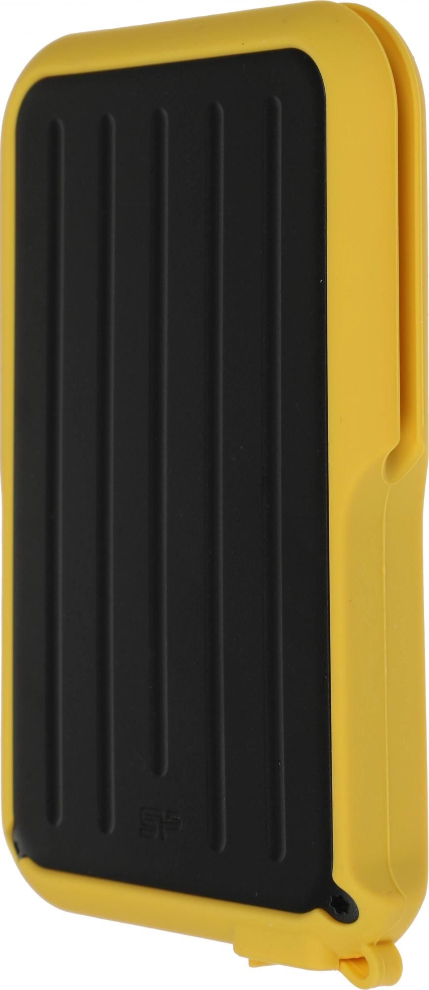 Silicon Power Portable HDD 2TB Armor A66 USB 3.2, желтый, черный