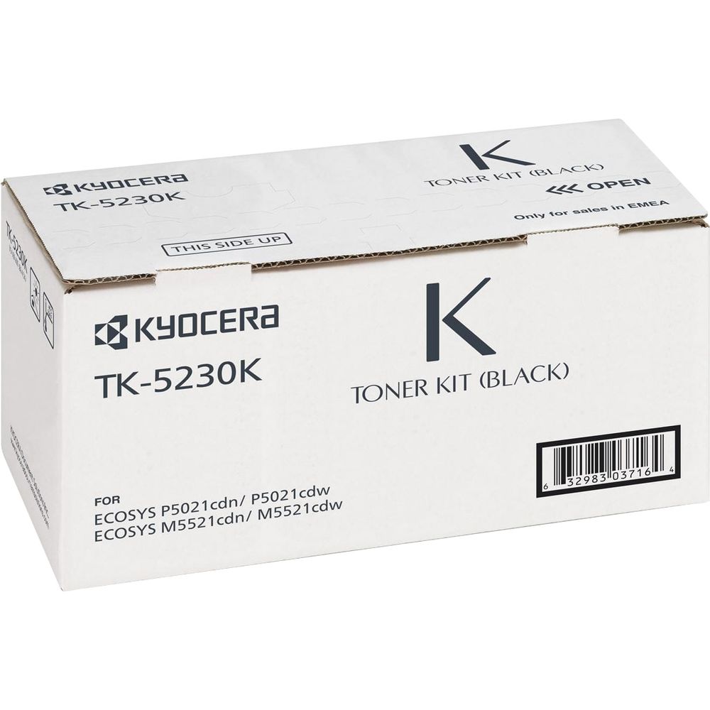 Картридж лазерный Kyocera TK-5230K 1T02R90NL0 черный (2600стр.) для Kyocera P5021cdn/cdw, M5521cdn/cdw