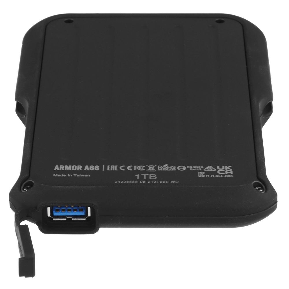 Silicon Power Portable HDD 1TB  Armor A66 SP010TBPHD66SS3K USB 3.0  2.5" черный
