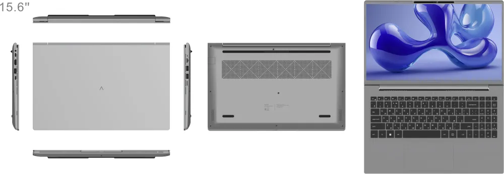 Ноутбук Digma Ascend Core i5 1235U 16Gb SSD512Gb Intel UHD Graphics 15.6" IPS FHD (1920x1080) Windows 11 Home grey WiFi BT Cam 4500mAh (DN15P5-ADXW07)