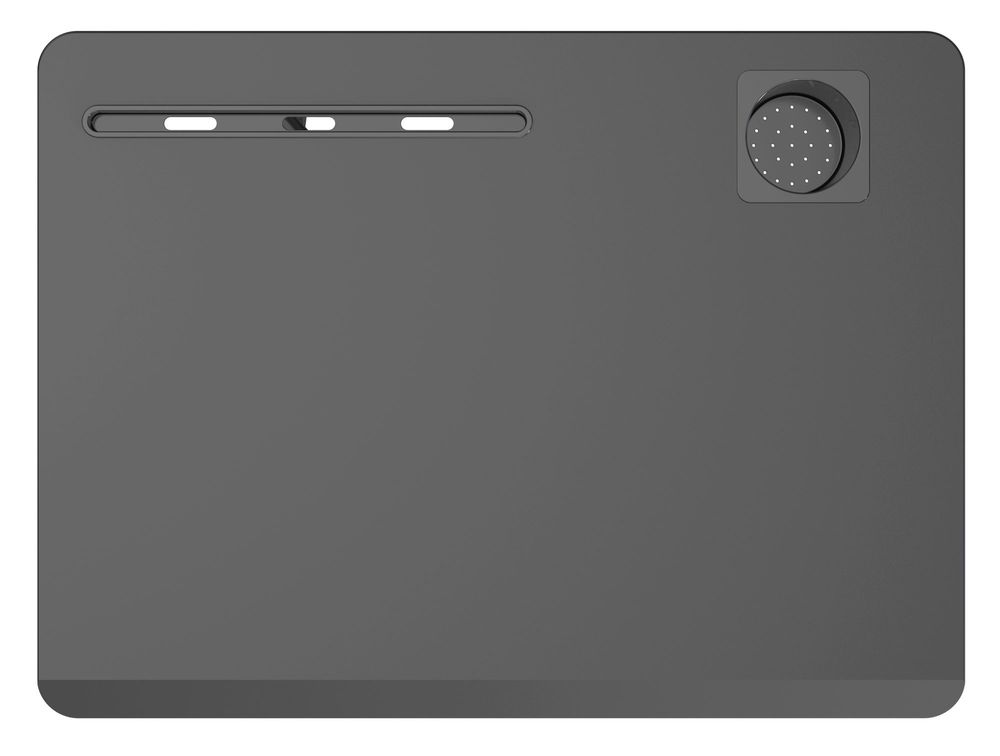 Стол для ноутбука Cactus CS-FDS101BBK столешница МДФ черный 70x52x105см