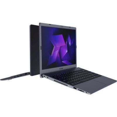 Ноутбук Kvadra Nau LE14U Core i3 1215U 8Gb SSD256Gb Intel UHD Graphics 14.1" IPS FHD (1920x1080) без ОС graphite WiFi BT Cam (Y22L01P01101R_421817)