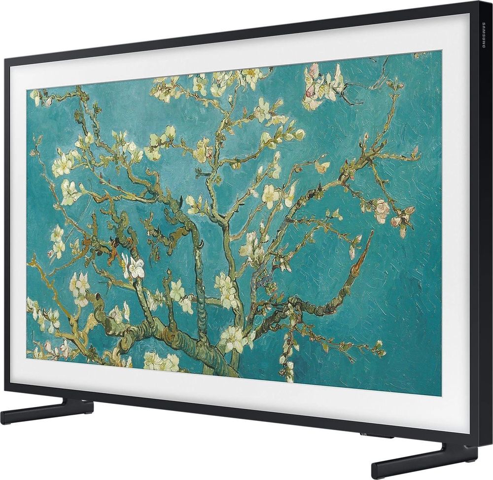 Телевизор QLED Samsung 32" QE32LS03CBUXRU The Frame черный/серый FULL HD 60Hz DVB-T2 DVB-C DVB-S2 USB WiFi Smart TV (RUS)