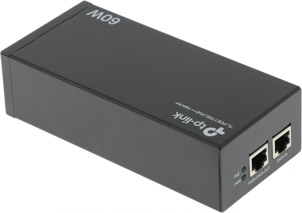 Инжектор PoE TP-Link POE170S 10/100/1000BASE-T 100-240В(АС)