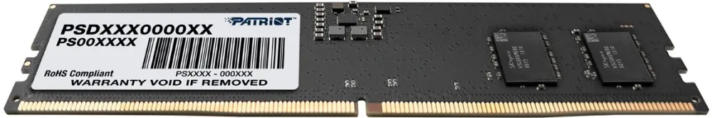 Память DDR5 8GB 5600MHz Patriot PSD58G560081 Signature Line RTL PC5-44800 CL46 DIMM 288-pin 1.1В single rank Ret