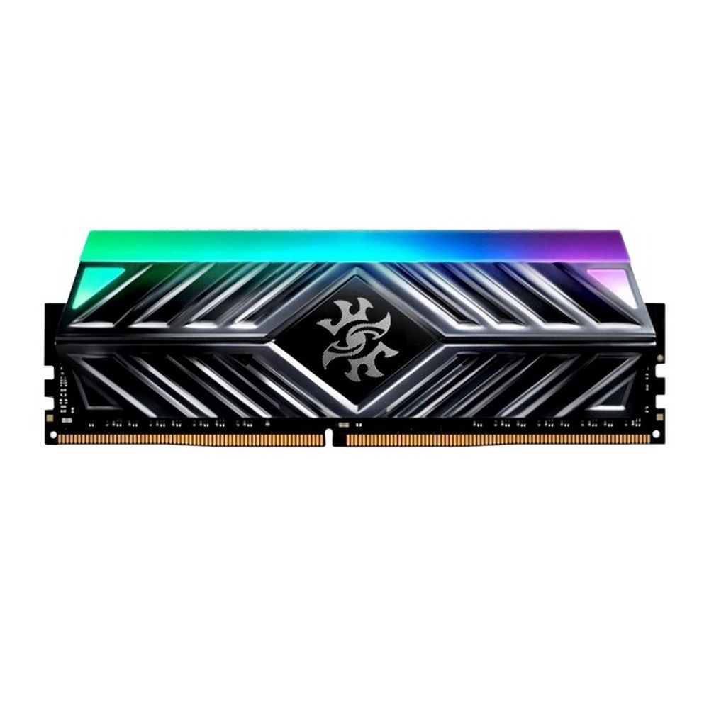 Память DDR4 8GB 3200MHz A-Data AX4U32008G16A-ST41 XPG Spectrix D41 RGB RTL Gaming PC4-25600 CL16 DIMM 288-pin 1.35В с радиатором Ret