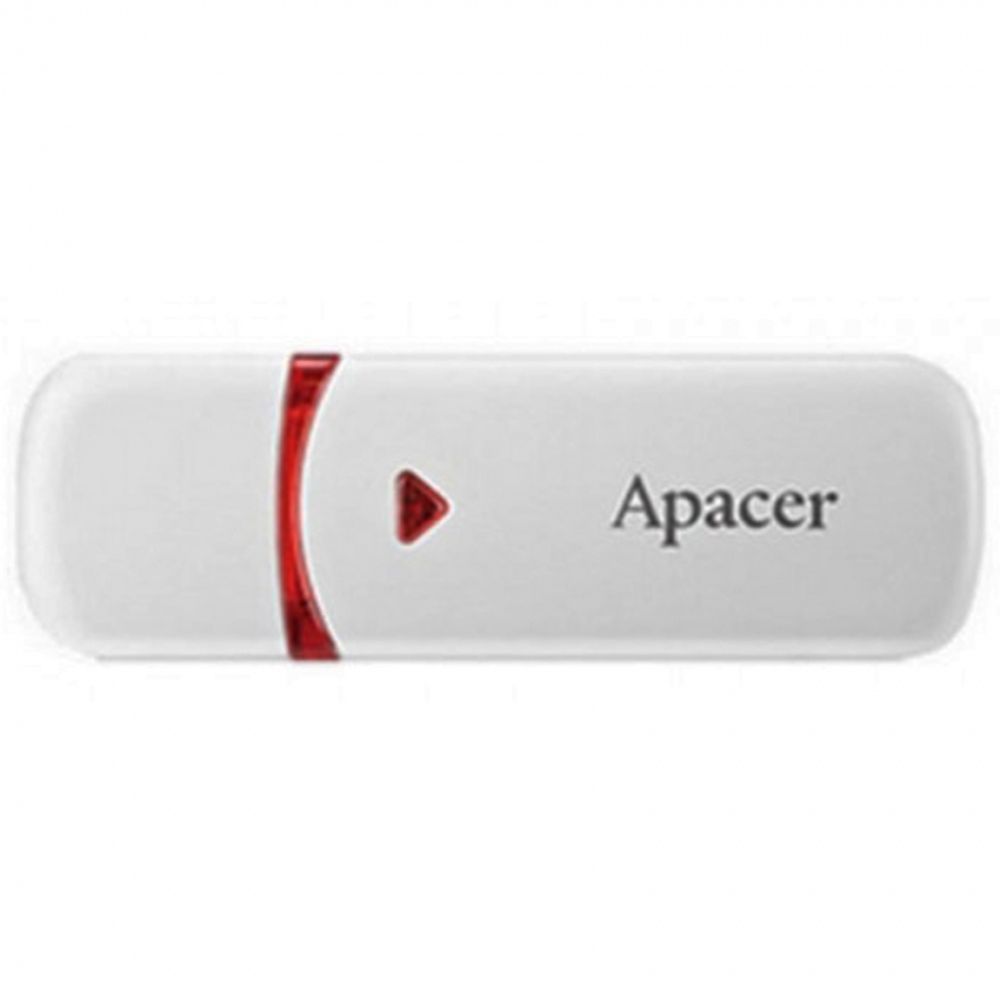 USB накопитель Apacer AH333 AP16GAH333W-1 USB 2.0,16GB White, (910455) RTL