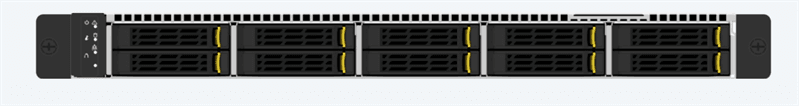 Серверная платформа YADRO 1U X2-105/10xSFF/2x4214R/2x32GB DDR4-2933/2xM.2 240Gb/1Gbe/2x800W/2x1,5m C13-C14/Rails/3YWty9x5
