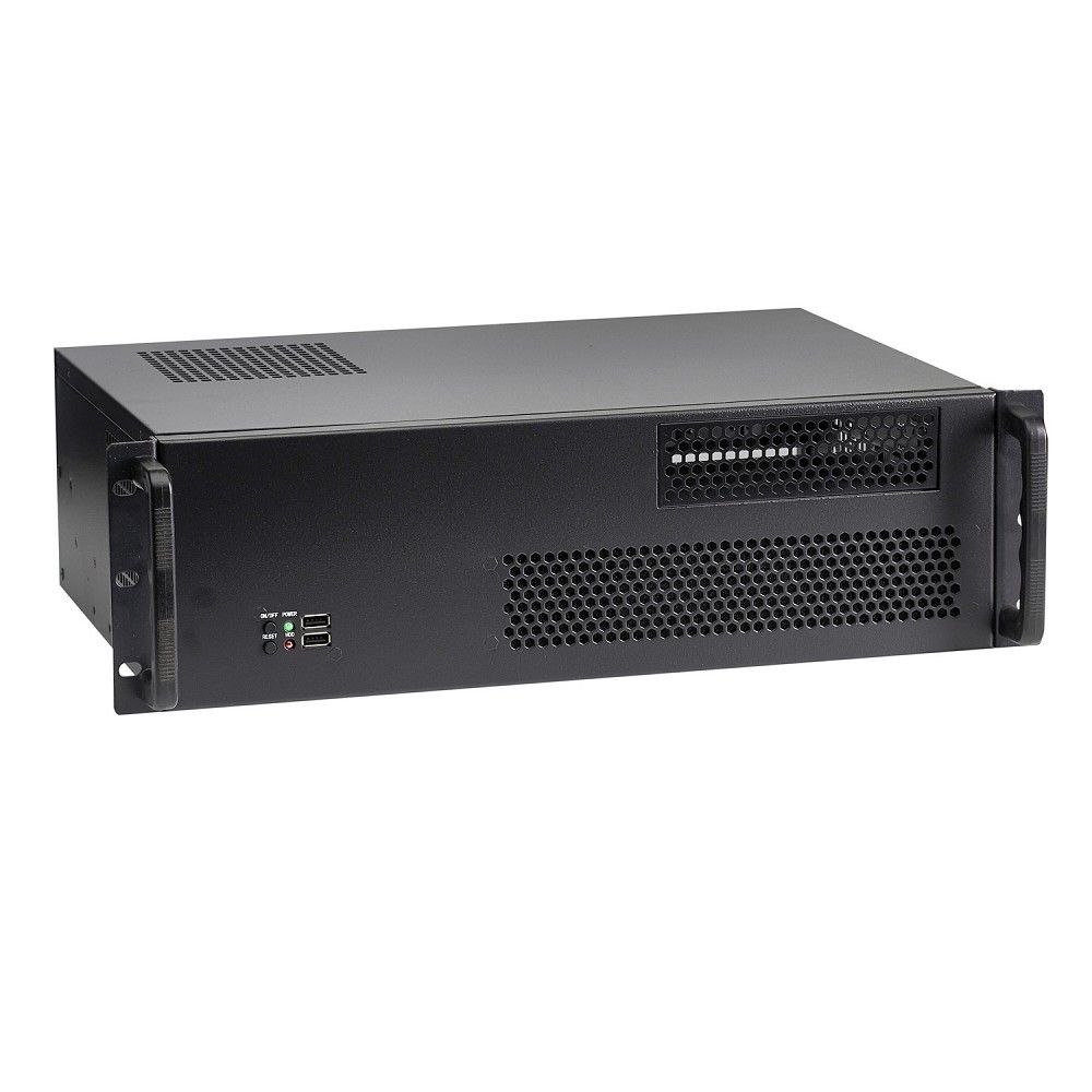 Exegate EX279761RUS Серверный корпус ExeGate Pro 3U330-02 <RM 19", высота 3U, глубина 330, БП 600PPH 80+Bronze, USB>