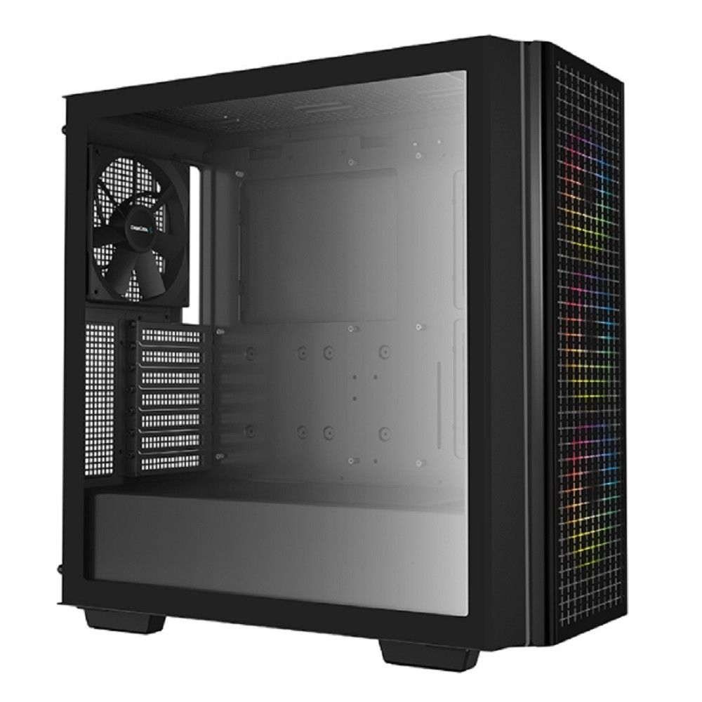 Корпус Deepcool CG540 черный без БП ATX 3x120mm 4x140mm 2xUSB3.0 audio bott PSU
