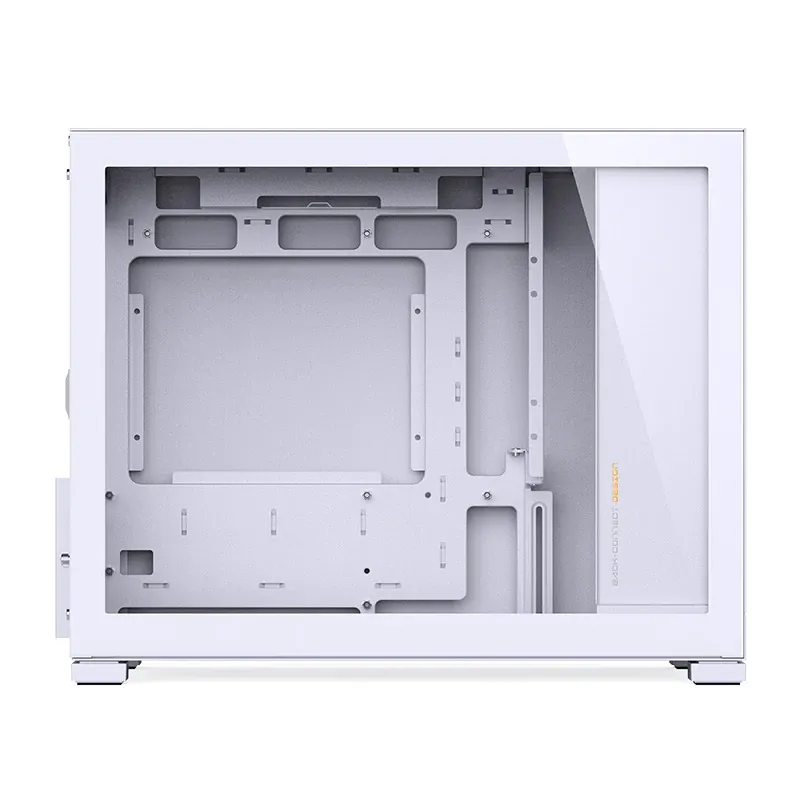 Корпус без блока питания/ Case JONSBO D32 STD, Mini-Tower, TG, no fan, 1xUSB-A 3.0 + 1xUSB-C 3.1, mATX, mITX White