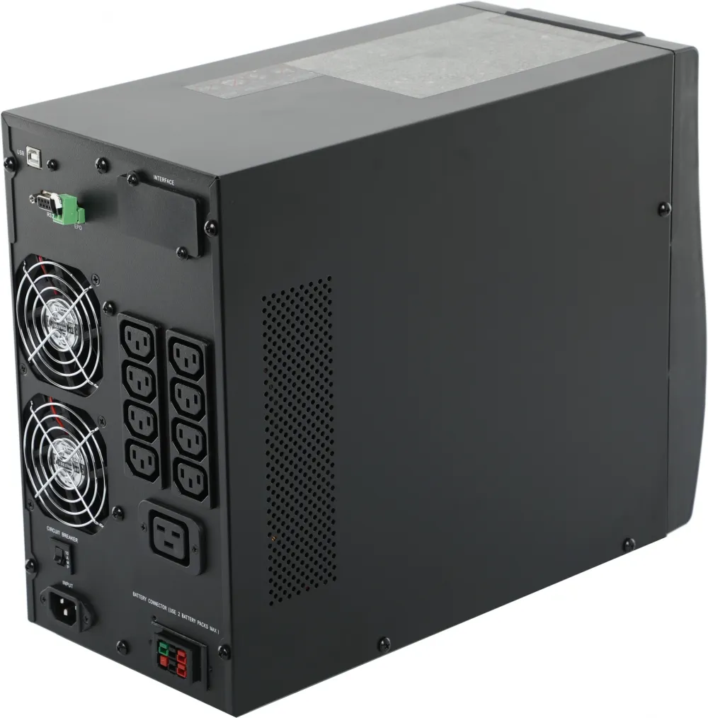 Источник бесперебойного питания Powercom Macan MAC-2000 2000Вт 2000ВА черный