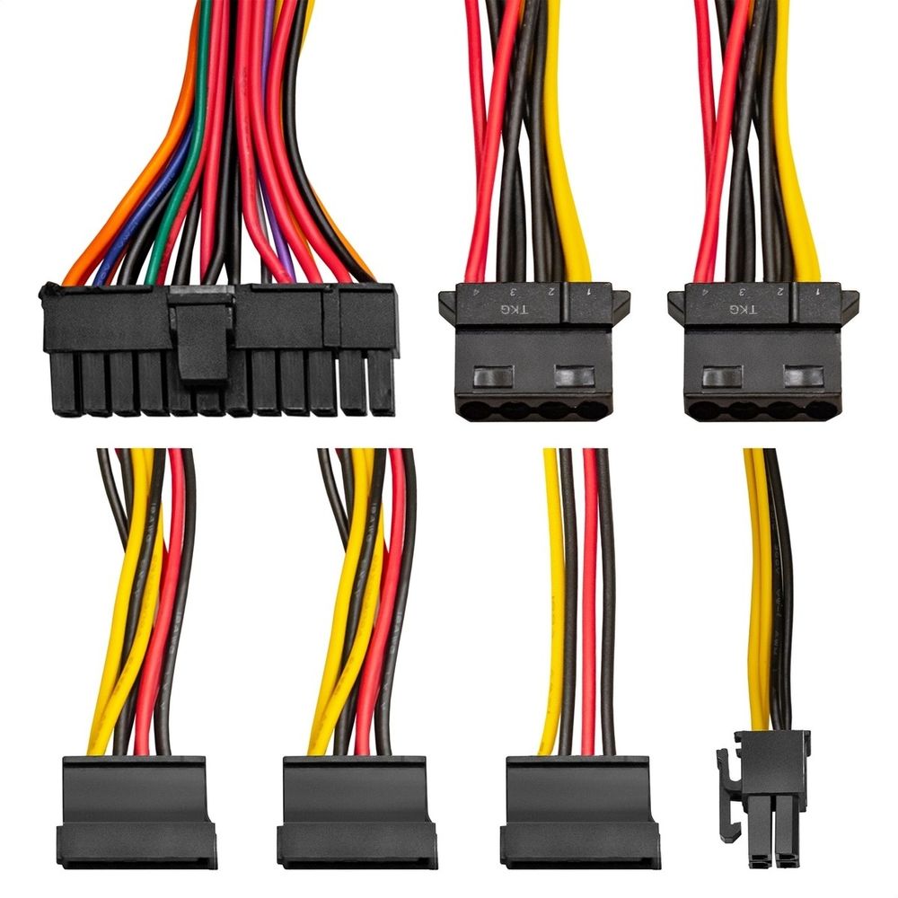 Exegate EX299162RUS Корпус Miditower ExeGate CP-603UB-UNS350 (ATX, БП UNS350 с вент. 12см, 2*USB, аудио, черный)