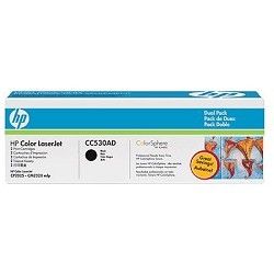 Картридж лазерный HP 304A CC530AD черный двойная упак. (7000стр.) для HP LJ CP2025/CM2320