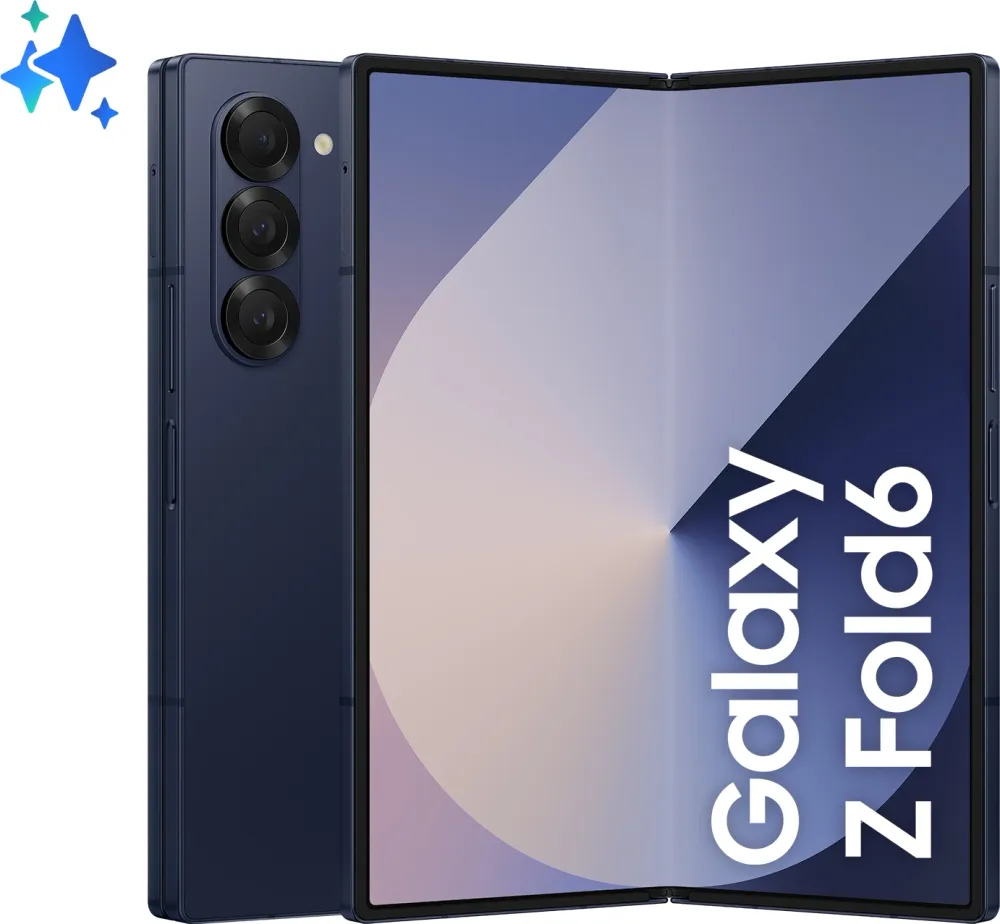 Смартфон Samsung SM-F956B Galaxy Z Fold 6 256Gb 12Gb синий раскладной 3G 4G 2Sim 7.6" 1856x2160 Android 14 50Mpix 802.11 a/b/g/n/ac/ax NFC GPS GSM900/1800 GSM1900 Protect
