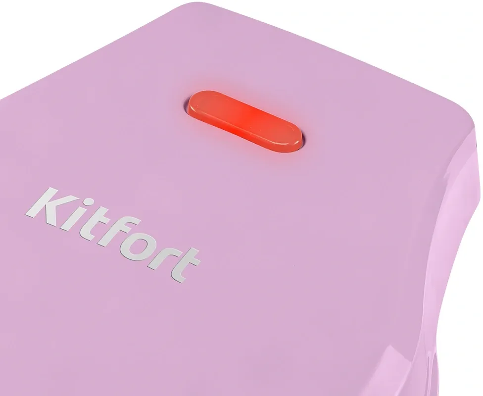 Вафельница Kitfort КТ-3685 550Вт розовый
