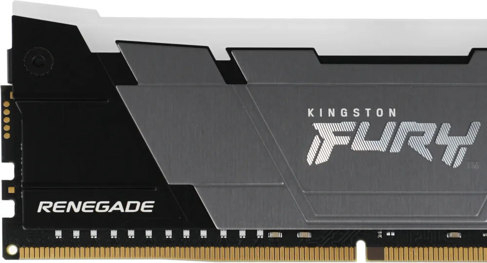 Модуль памяти Kingston 32GB DDR4 3600 FURY Renegade RGB Black XMP Non-ECC Unbuffered DIMM (Kit 2*16gb) 2RX8 16-20-20 1.35V 288-pin 8Gbit