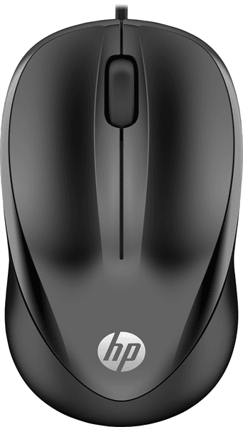 манипулятор Mouse HP Wired Mouse 1000 (Black) cons
