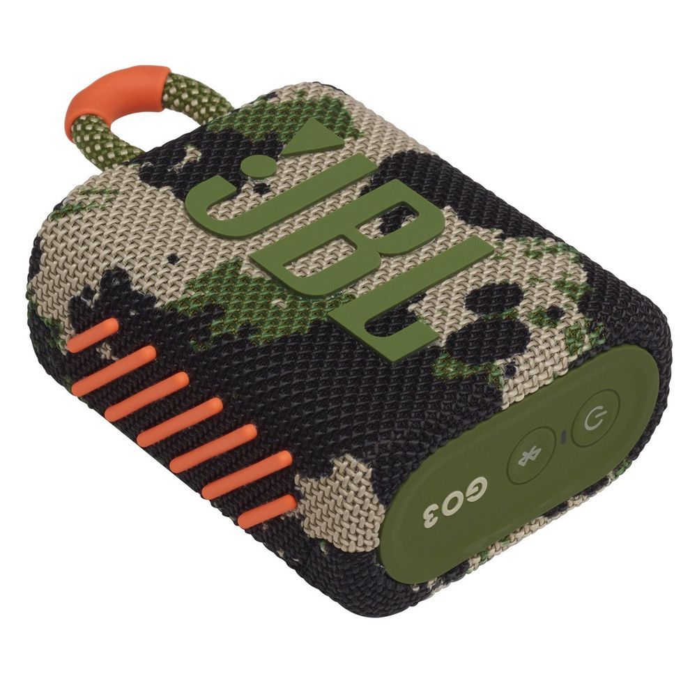 Портативная акустика JBL Go 3 Portable Waterproof Speaker Squad