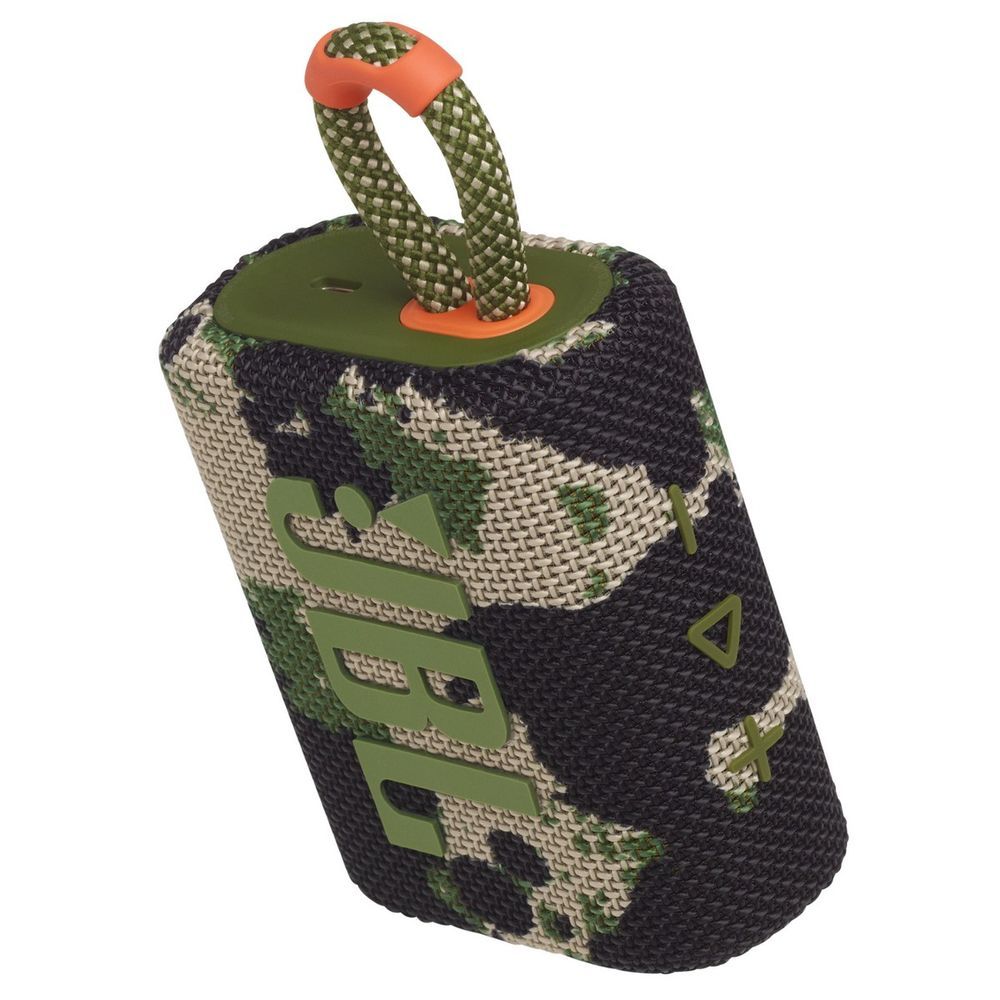 Портативная акустика JBL Go 3 Portable Waterproof Speaker Squad