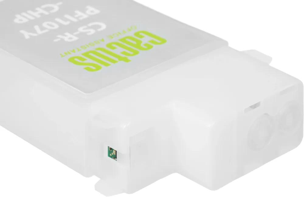 Картридж перезаправляемый струйный Cactus CS-R-PFI107Y-CHIP желтый (260мл) для Canon imageProGRAF iPF670/680/685/770/780/785 с чипом