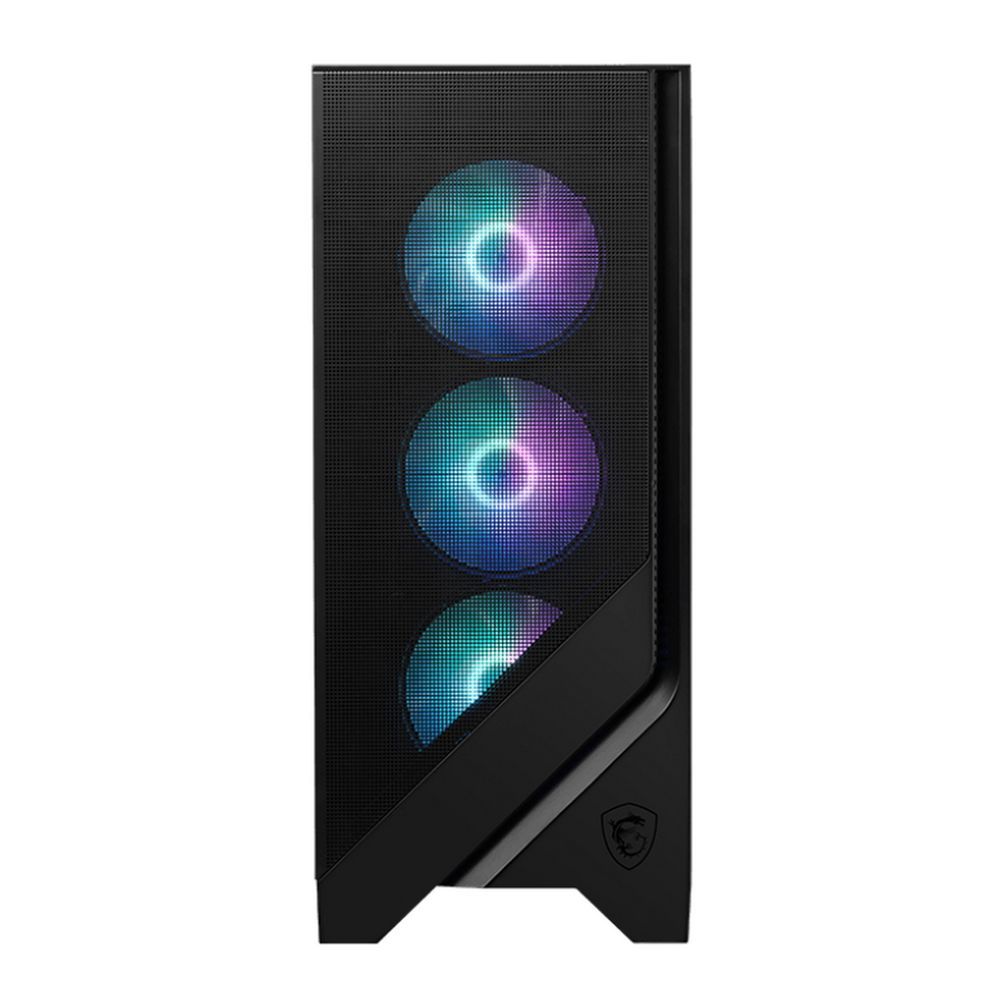 Корпус MSI MAG FORGE 320*R* AirFlow Mid-Tower, ATX, 2xUSB 3.2, Audio I/O, 4x120mm ARGB Fan PWM ARGB Control Board, Tempered Glass Window