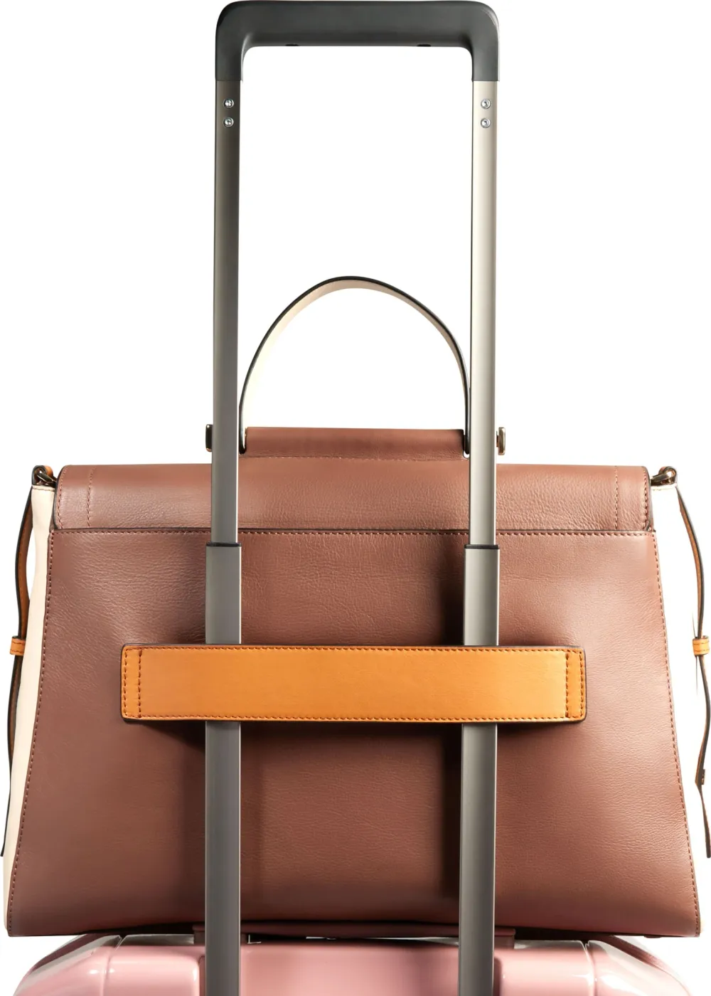 Деловая сумка женская Piquadro Circle BD6778W92/MBE с отделением для ноутбука 14" коричневая/бежевая натур.кожа