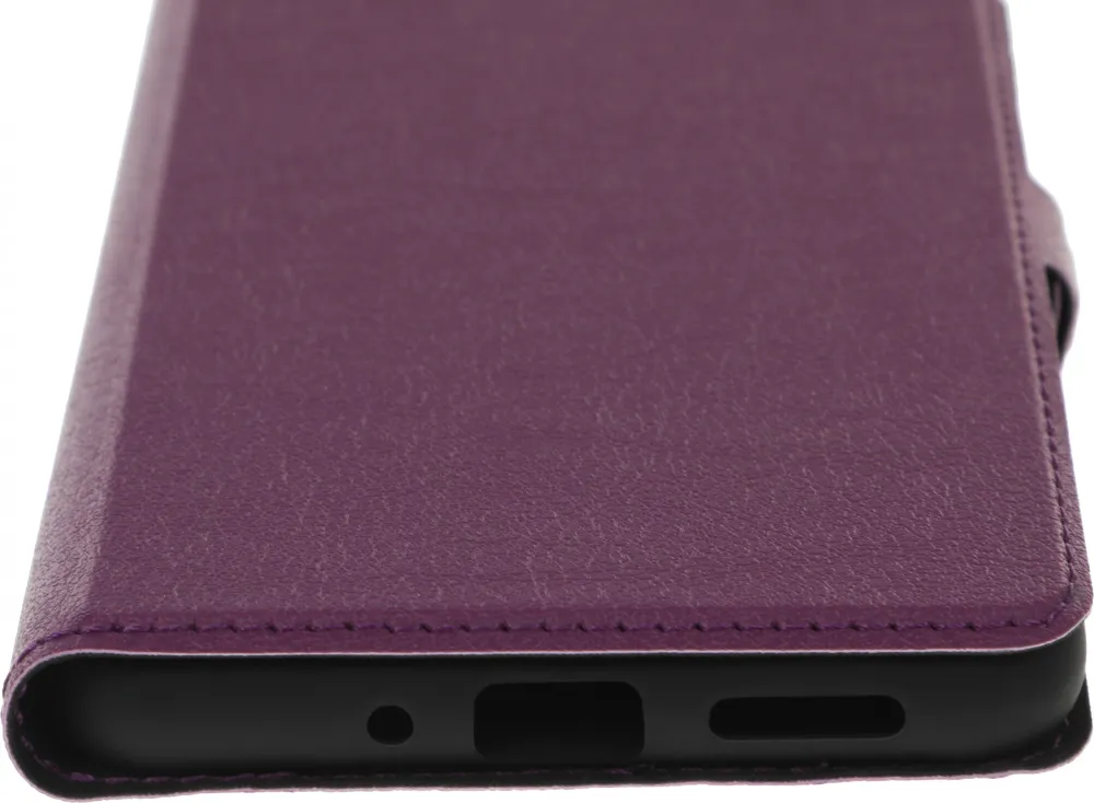 Чехол (флип-кейс) BoraSCO для Xiaomi Redmi 14C/Poco C75 Book Case фиолетовый (73698)